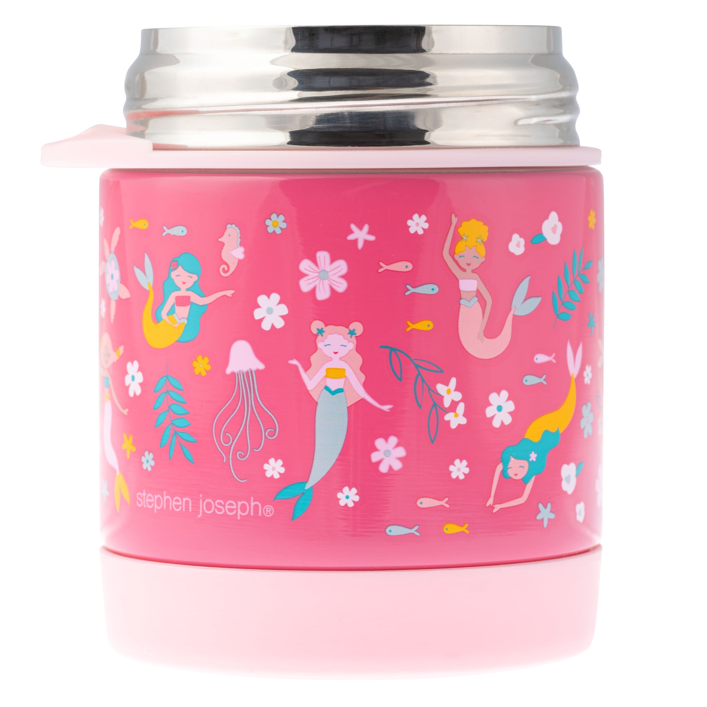 Stephen Joseph Double Wall Insulated Stainless Steel Food Jar – Mermaid