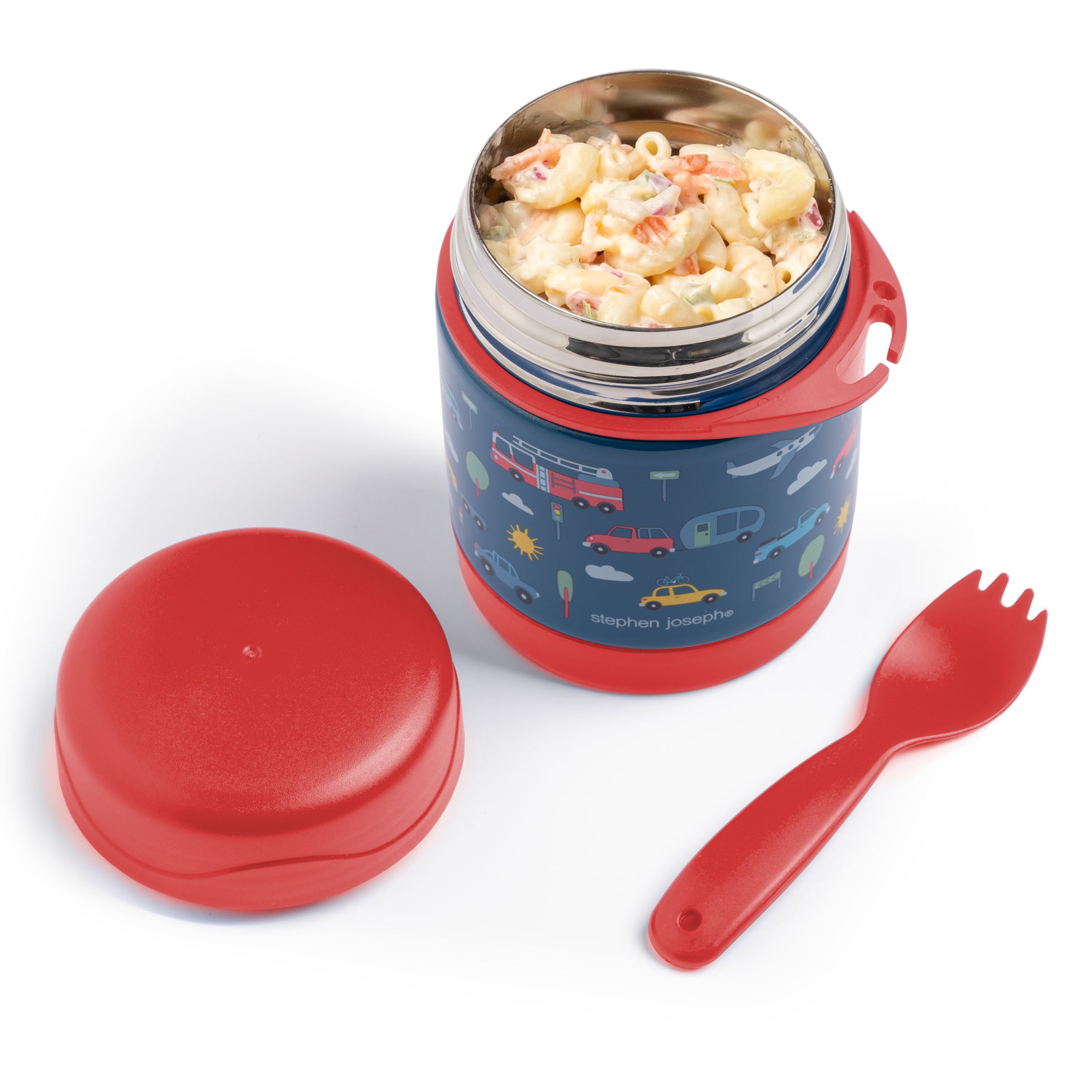 Stephen Joseph Double Wall Insulated Stainless Steel Food Jar – Transportation