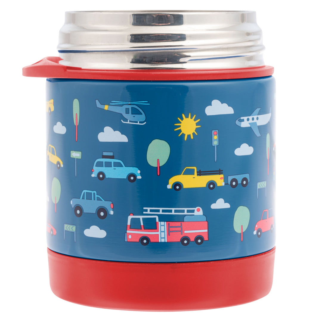 Stephen Joseph Double Wall Insulated Stainless Steel Food Jar – Transportation