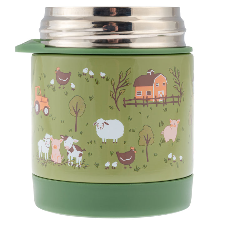 Stephen Joseph Double Wall Insulated Stainless Steel Food Jar – Farm