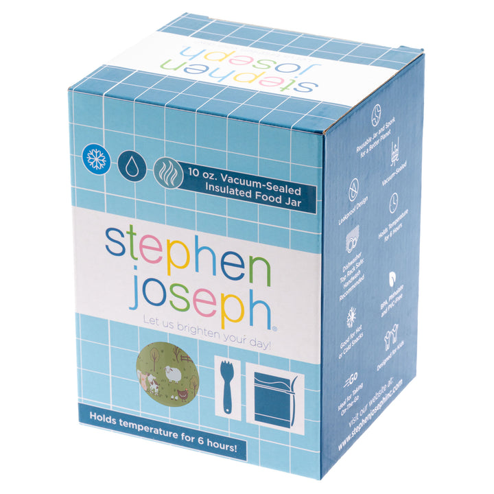 Stephen Joseph Double Wall Insulated Stainless Steel Food Jar – Farm