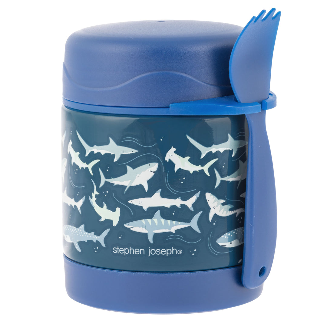 Stephen Joseph Double Wall Insulated Stainless Steel Food Jar – Shark