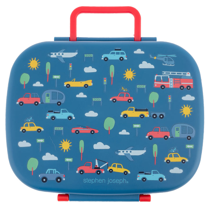 Stephen Joseph Bento Box with Removable Tray – Transportation