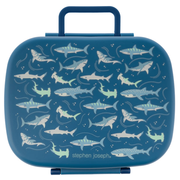 Stephen Joseph Bento Box with Removable Tray – Shark