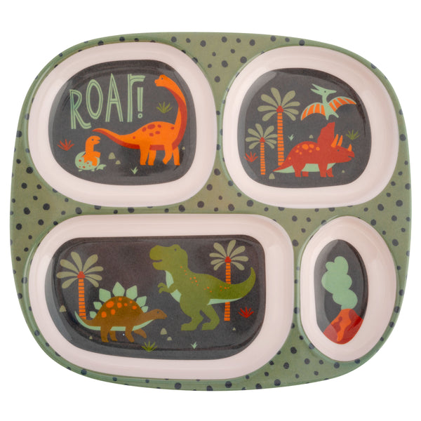 Stephen Joseph Melamine Divider Plate – Dino
