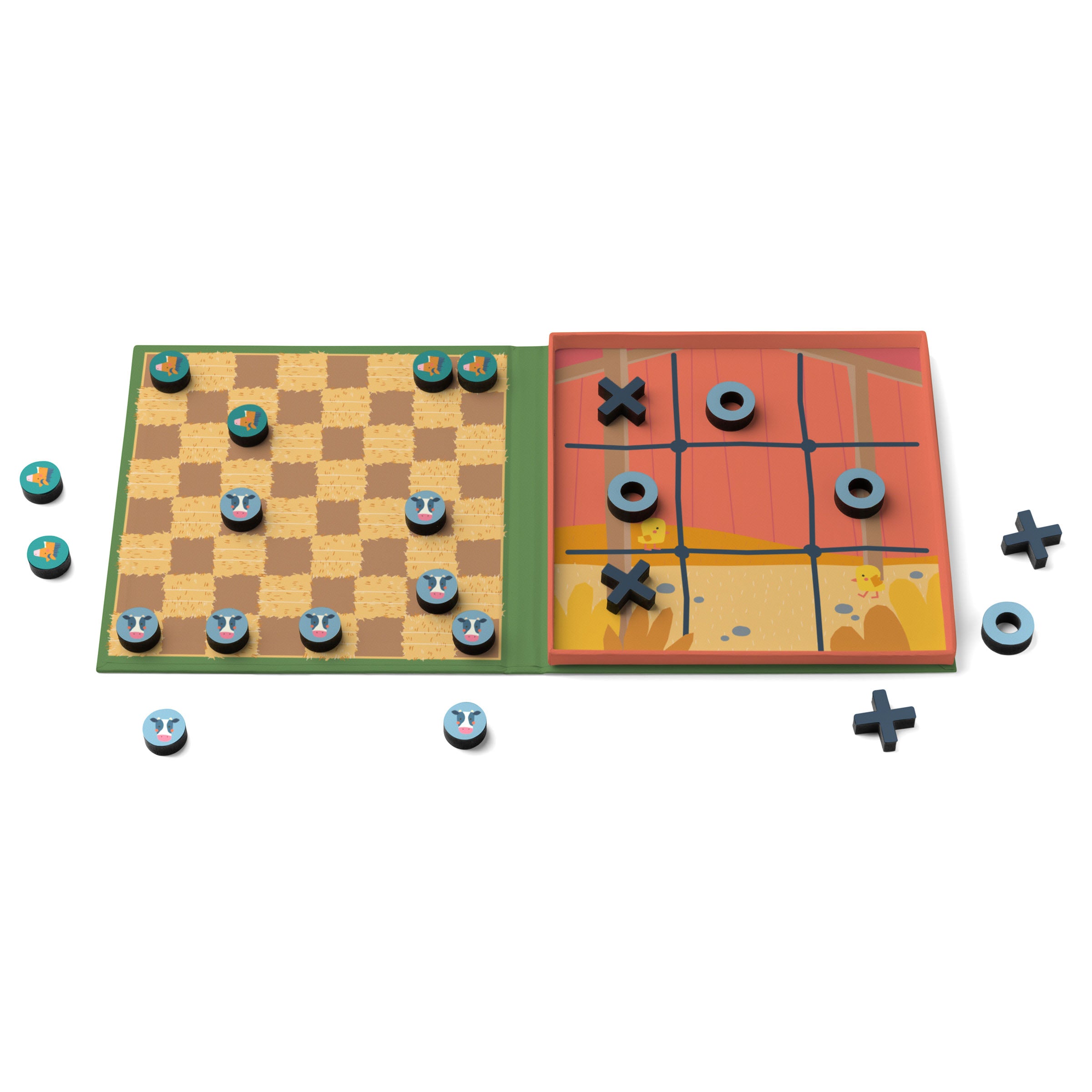Stephen Joseph Magnetic 2-in-1 Game – Farm