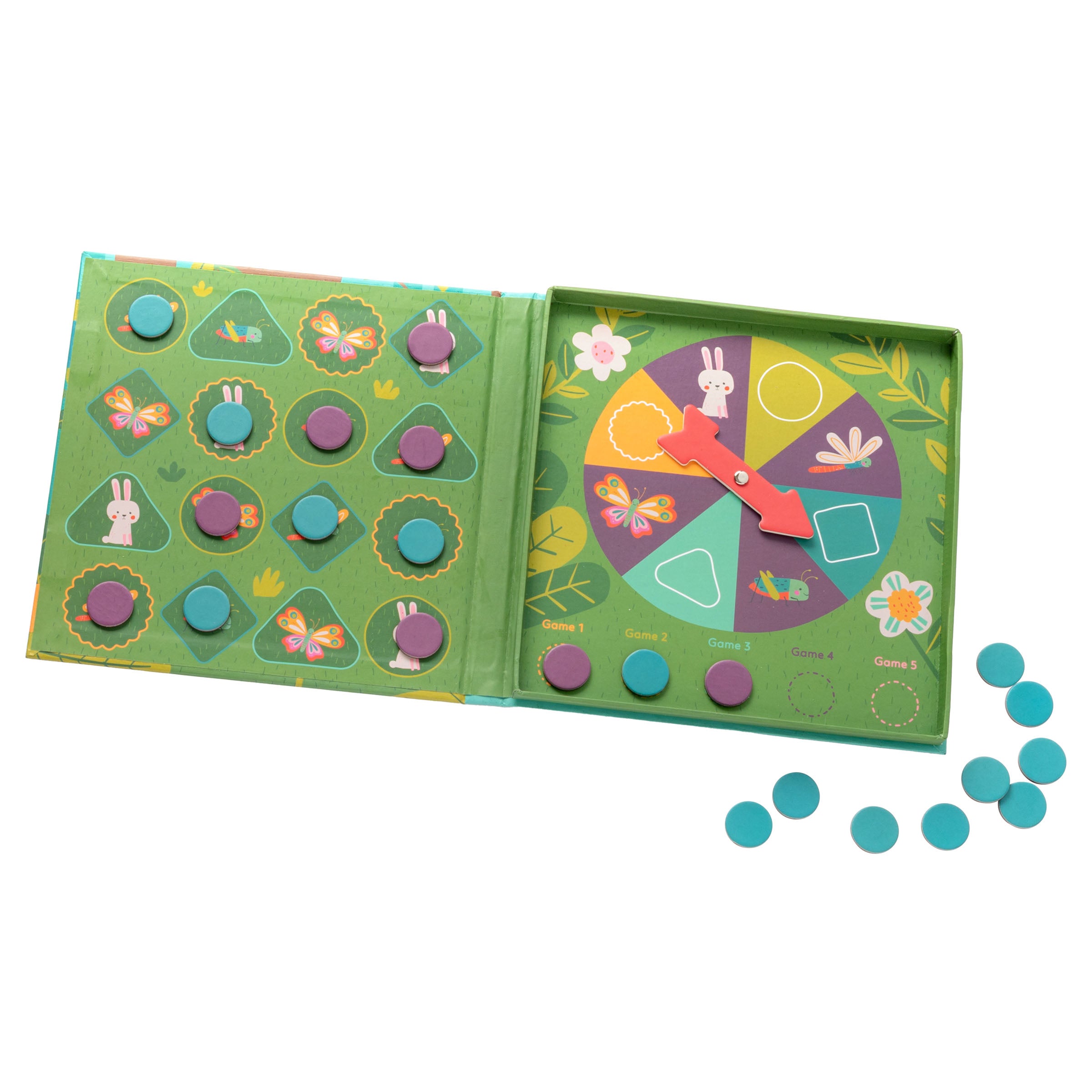 Stephen Joseph Magnetic 4-In-A-Row – Garden