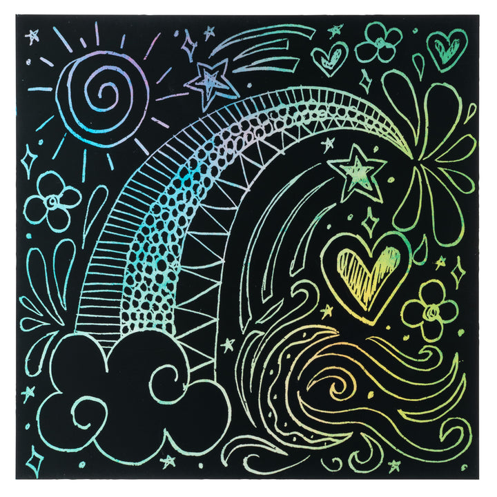Stephen Joseph Scratch Art Kit – Mermaid