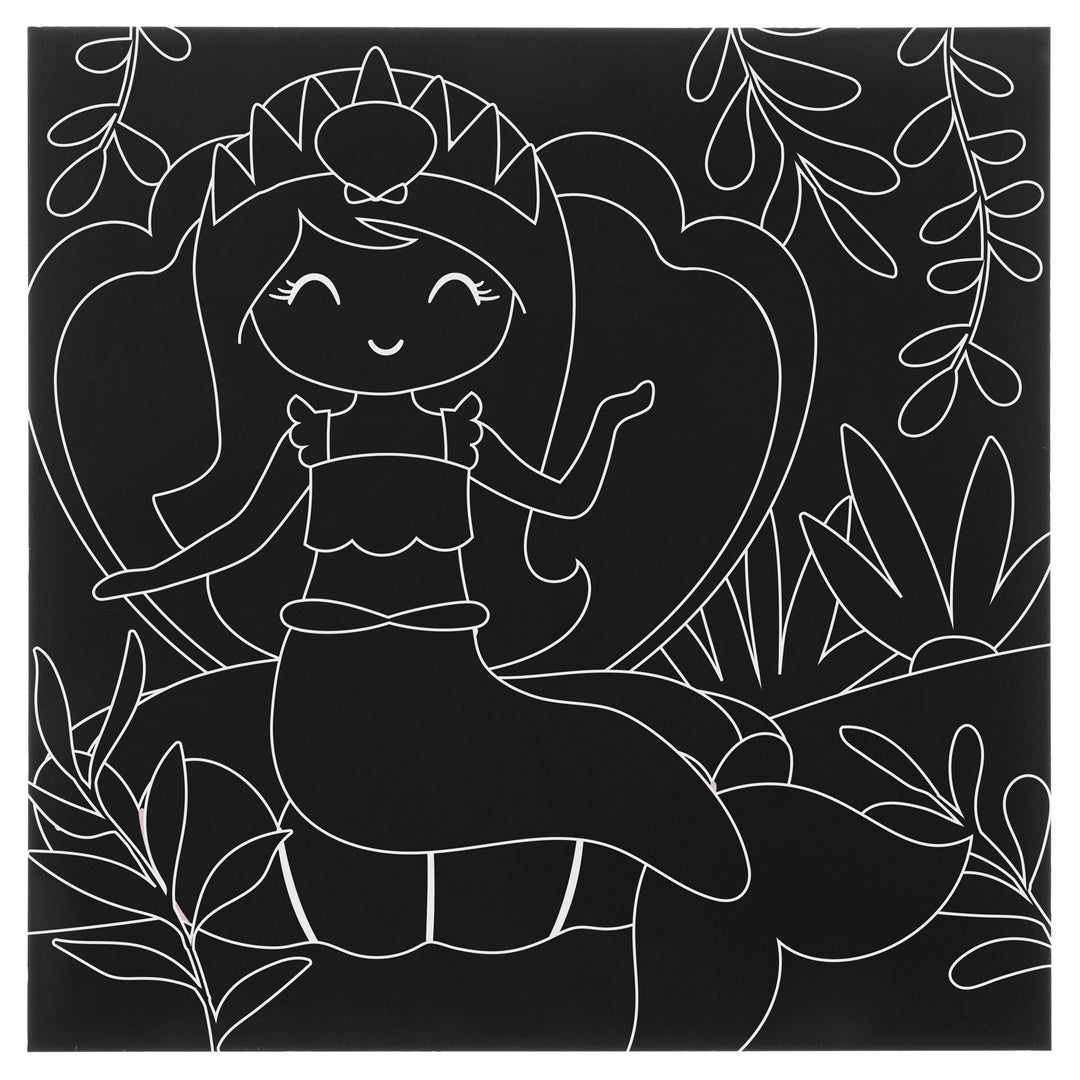 Stephen Joseph Scratch Art Kit – Mermaid
