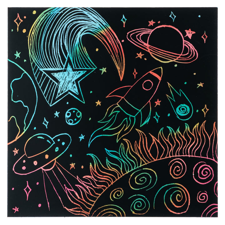 Stephen Joseph Scratch Art Kit – Dino