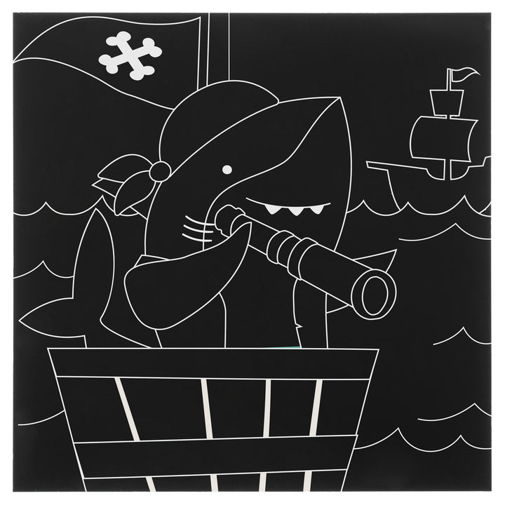 Stephen Joseph Scratch Art Kit – Shark
