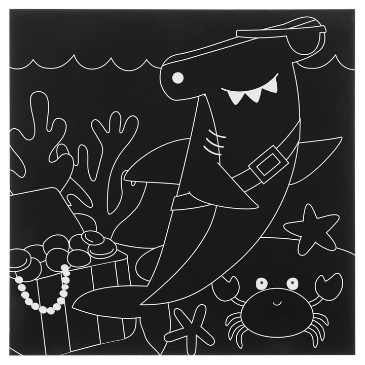 Stephen Joseph Scratch Art Kit – Shark