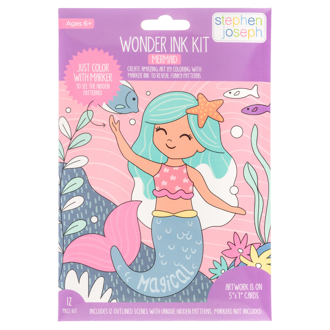 Stephen Joseph Wonder Ink Kit – Mermaid
