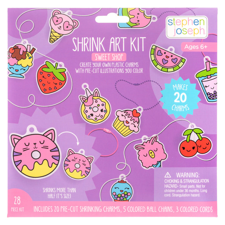Stephen Joseph Shrink Art Kit – Sweet Shop
