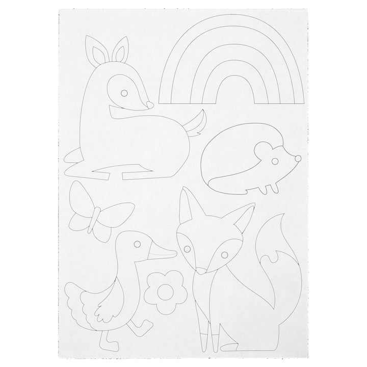 Stephen Joseph Foil Sticker Kit – Garden
