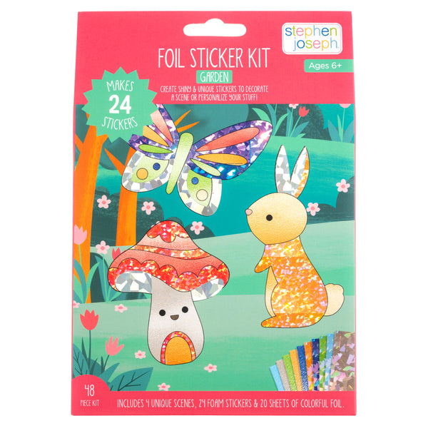 Stephen Joseph Foil Sticker Kit – Garden