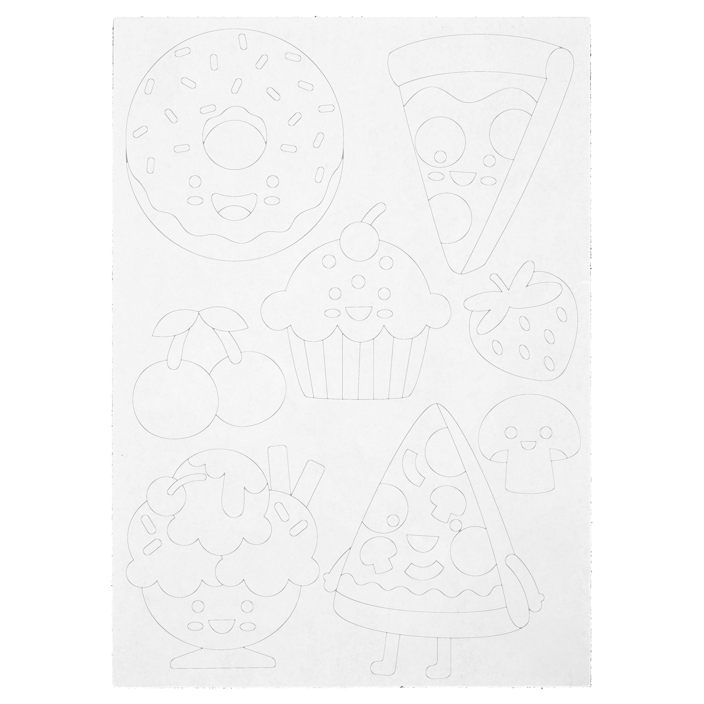 Stephen Joseph Foil Sticker Kit – Food
