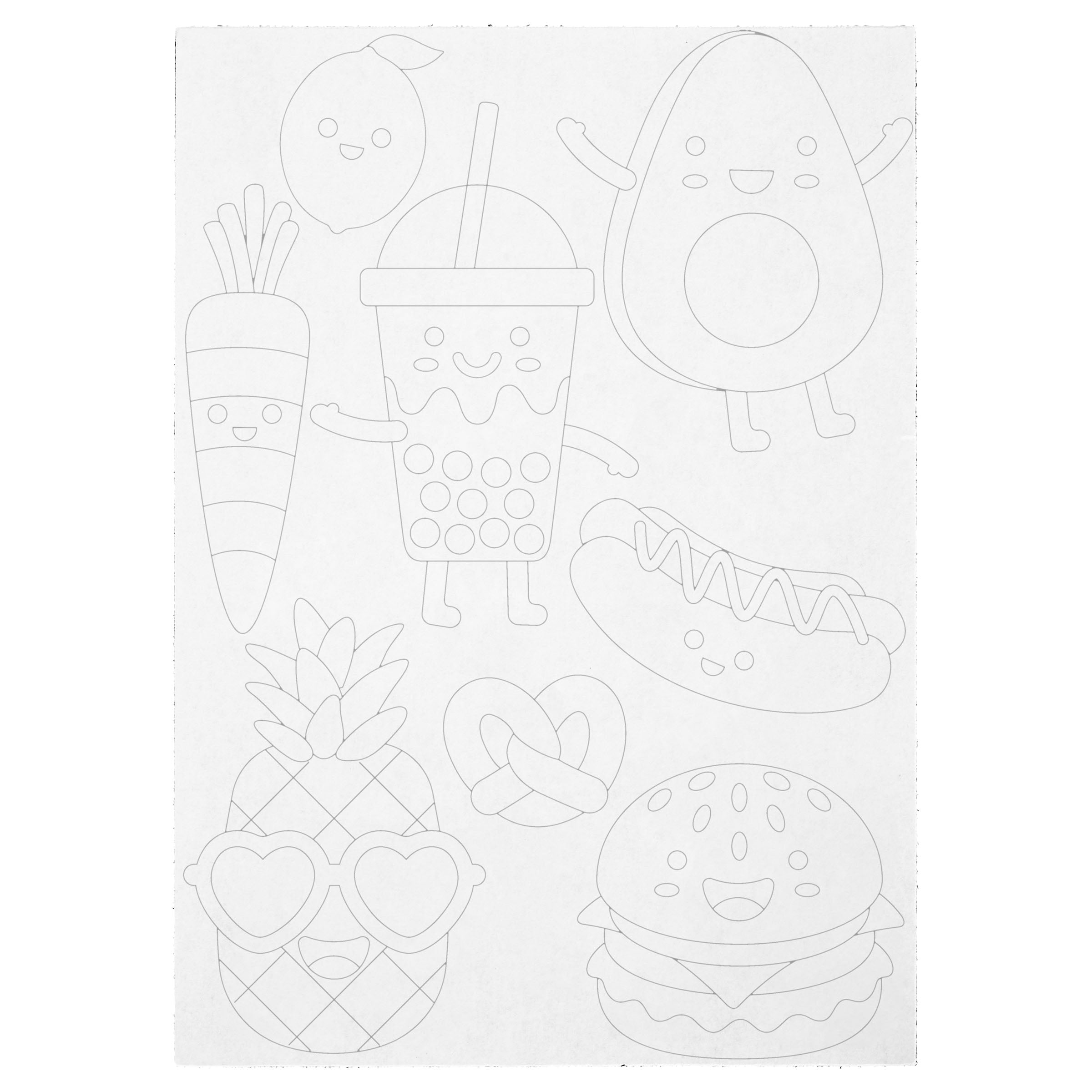 Stephen Joseph Foil Sticker Kit – Food
