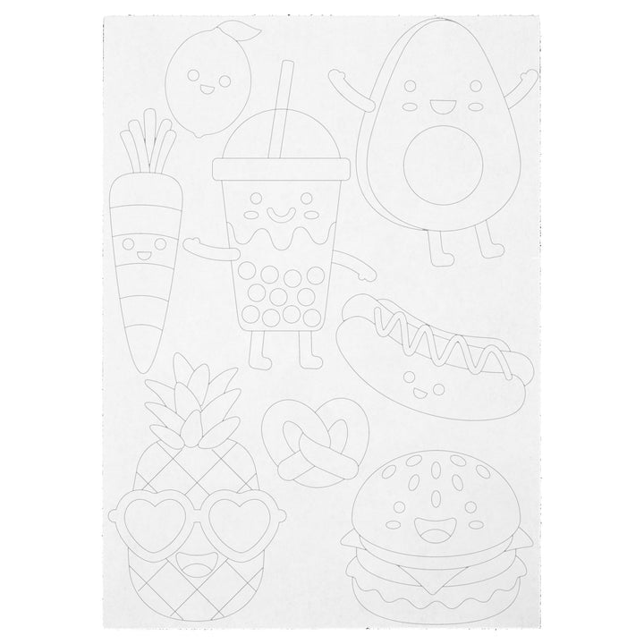 Stephen Joseph Foil Sticker Kit – Food