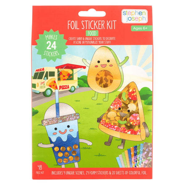 Stephen Joseph Foil Sticker Kit – Food