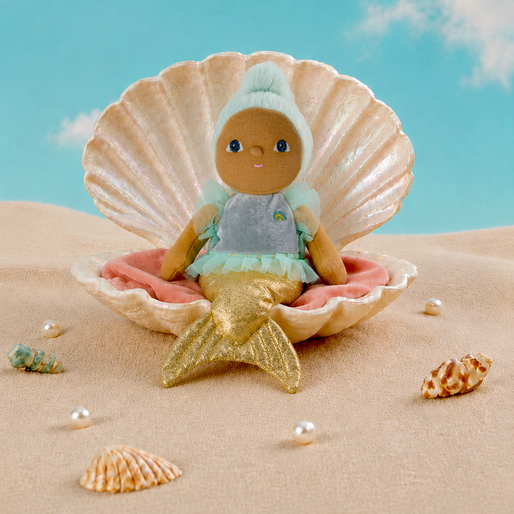 Olli Ella Seashell Shores Lagoonies Dinky Dinkum Doll – Maya Mermaid