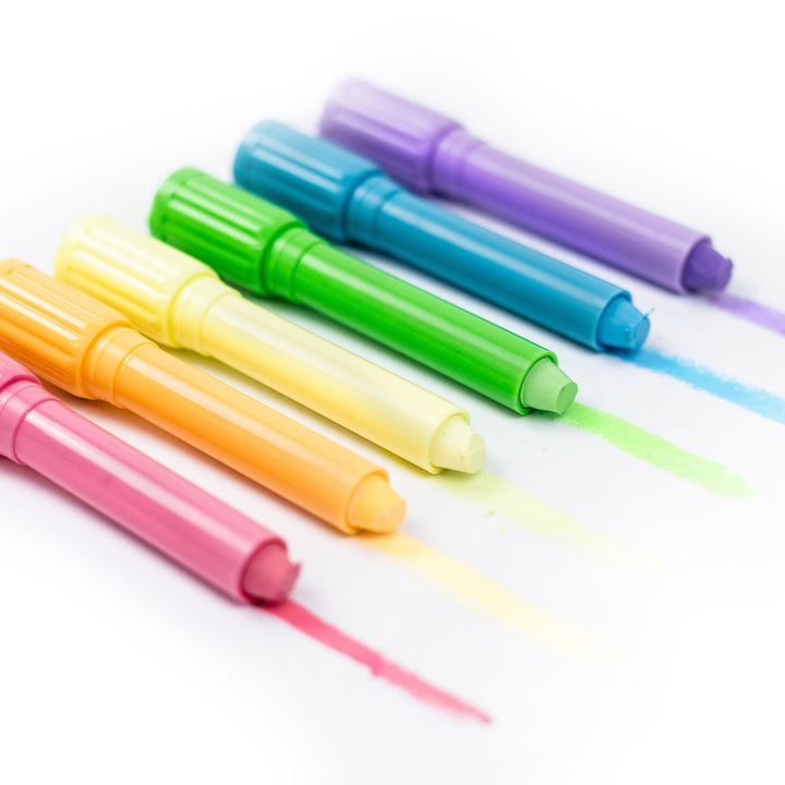 Tiger Tribe Pastel Silk Crayons (Set of 6)