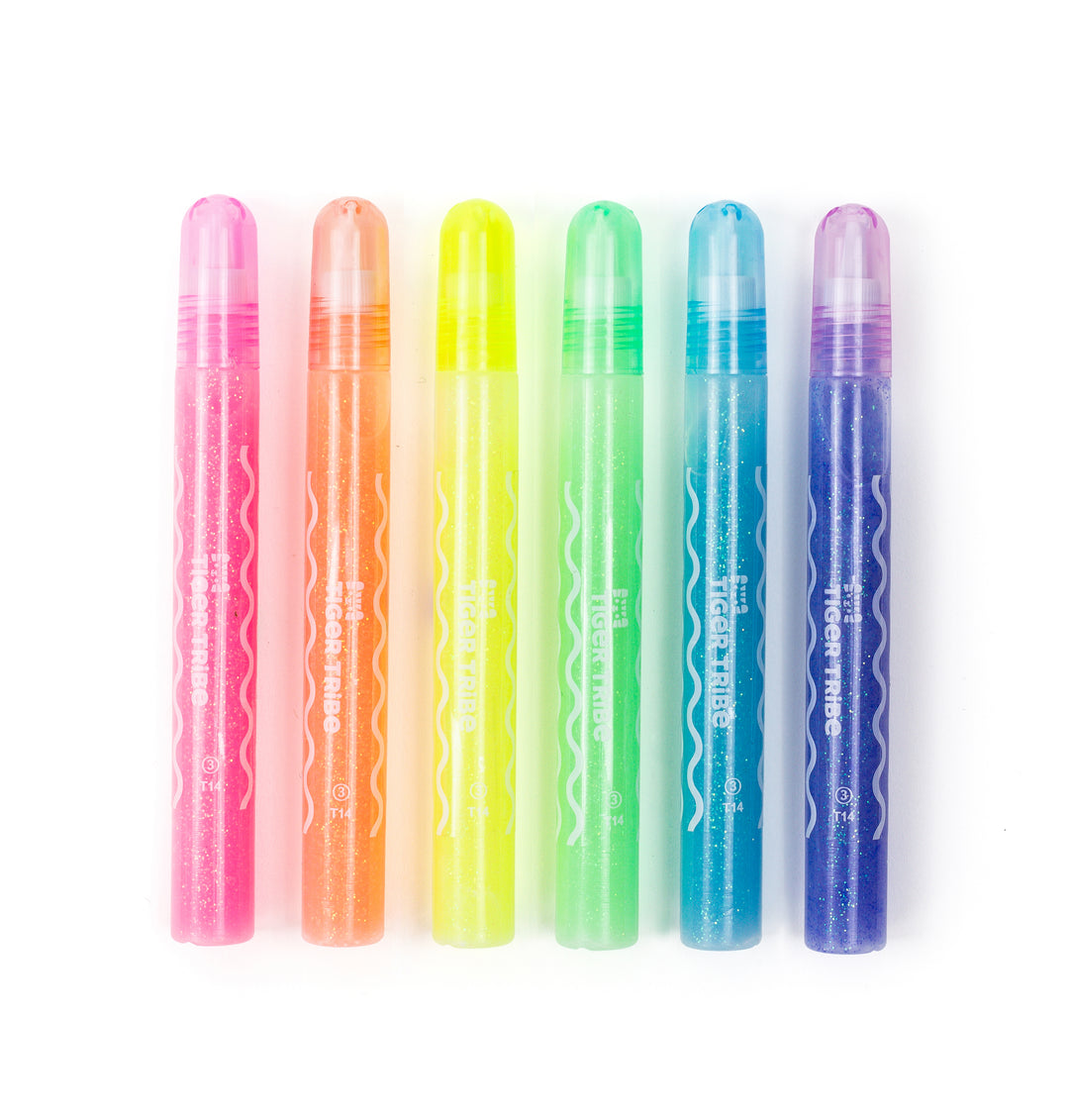 Tiger Tribe Glow Pens (Set of 6)