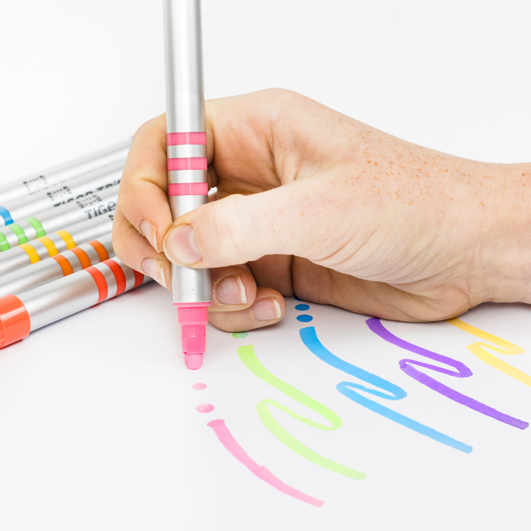 Tiger Tribe Dual-Tip Paint Pens (Set of 8)