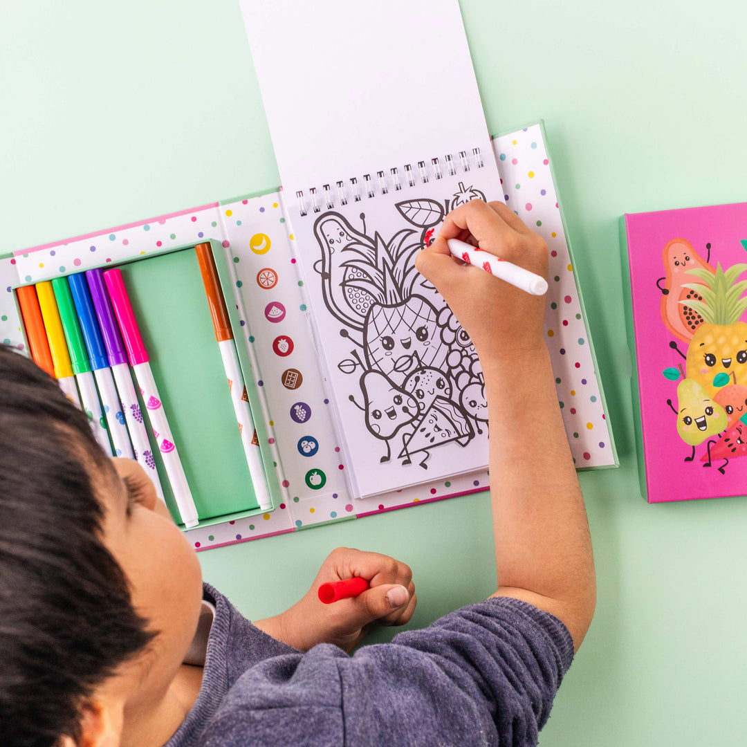 Tiger Tribe Scented Colouring – Fruity Cutie