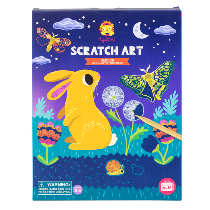 Tiger Tribe Scratch Art – Garden