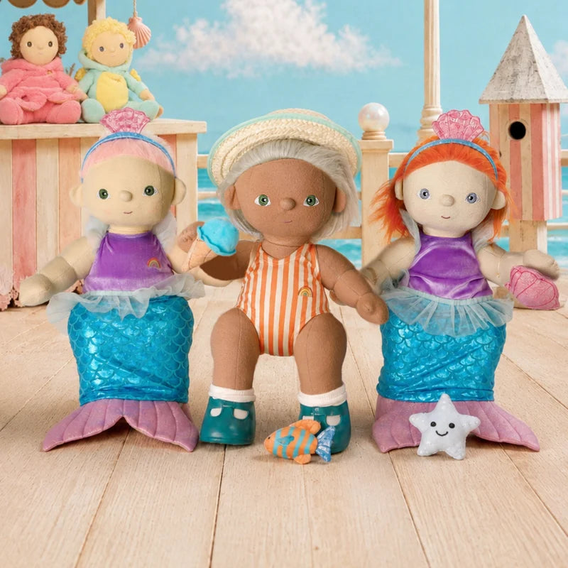Olli Ella Seashell Shores Dinkum Mermaid Dress-Up Set