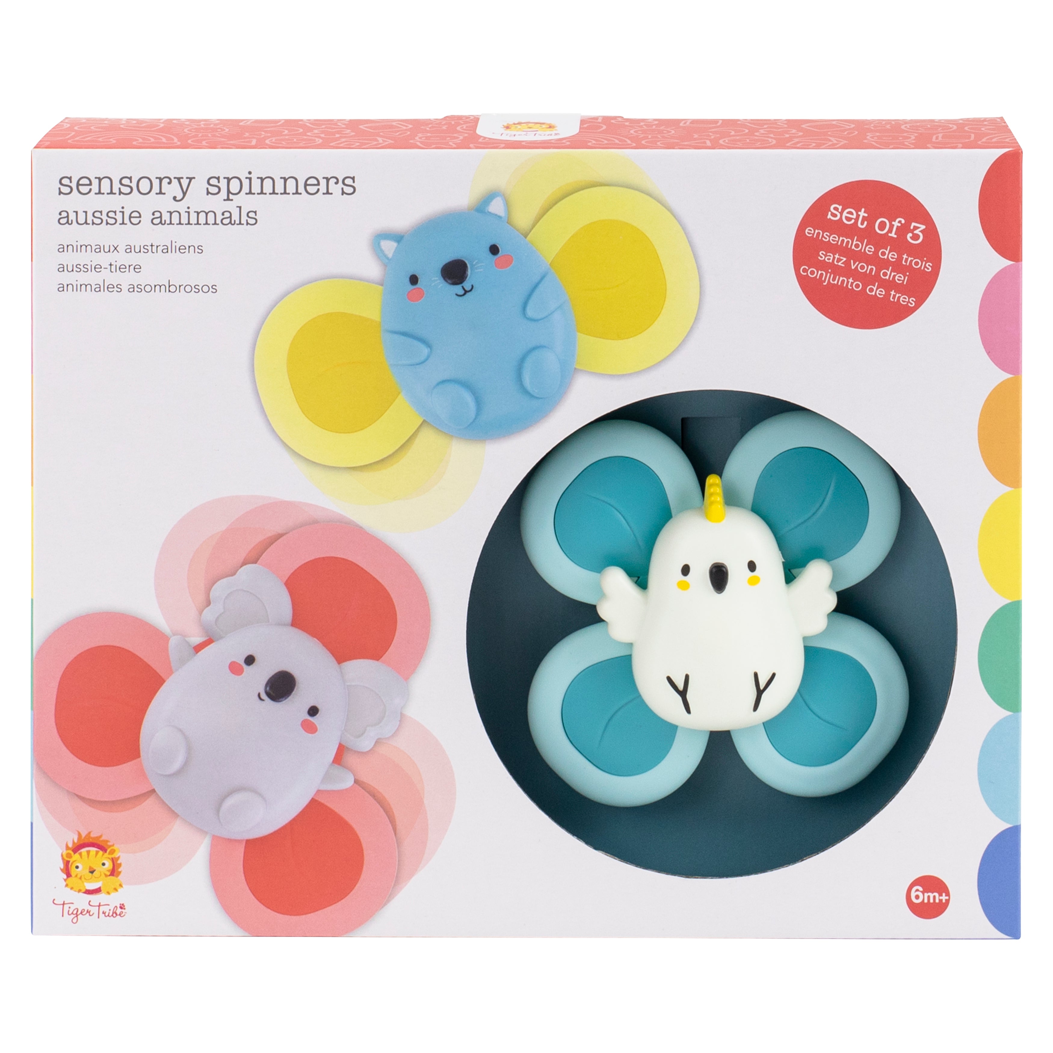 Tiger Tribe Sensory Spinners – Aussie Animals