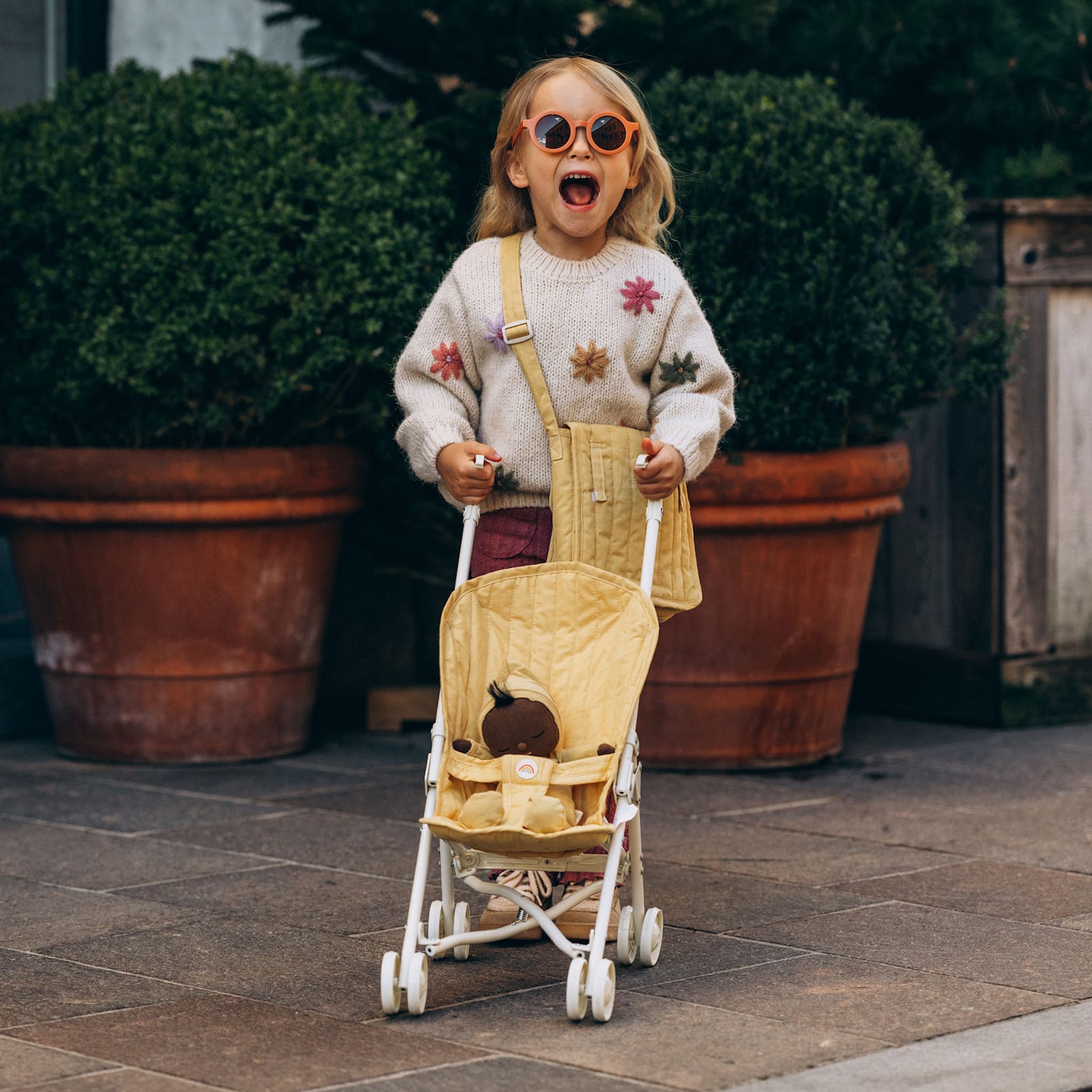 Olli Ella Sollie Stroller – Honey