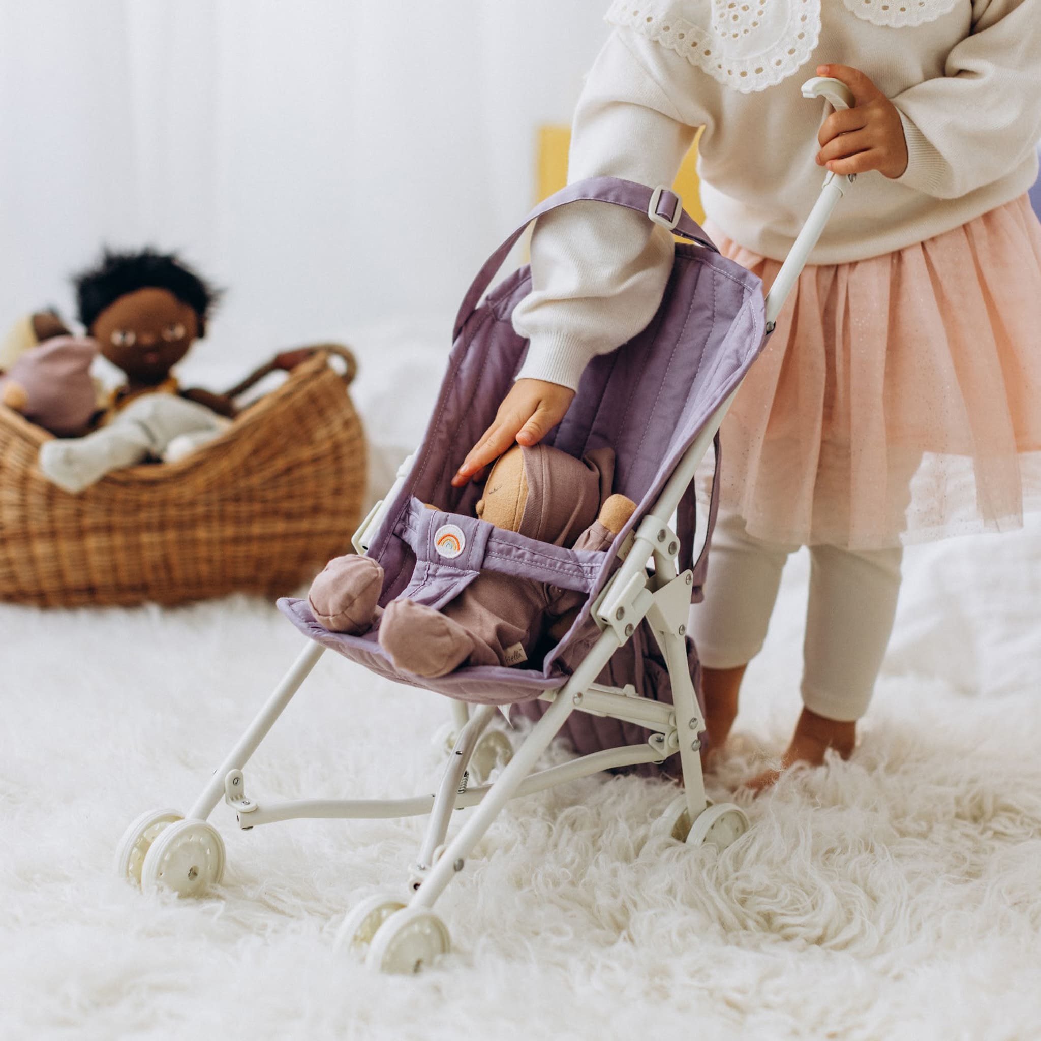 Olli Ella Sollie Stroller – Lavender