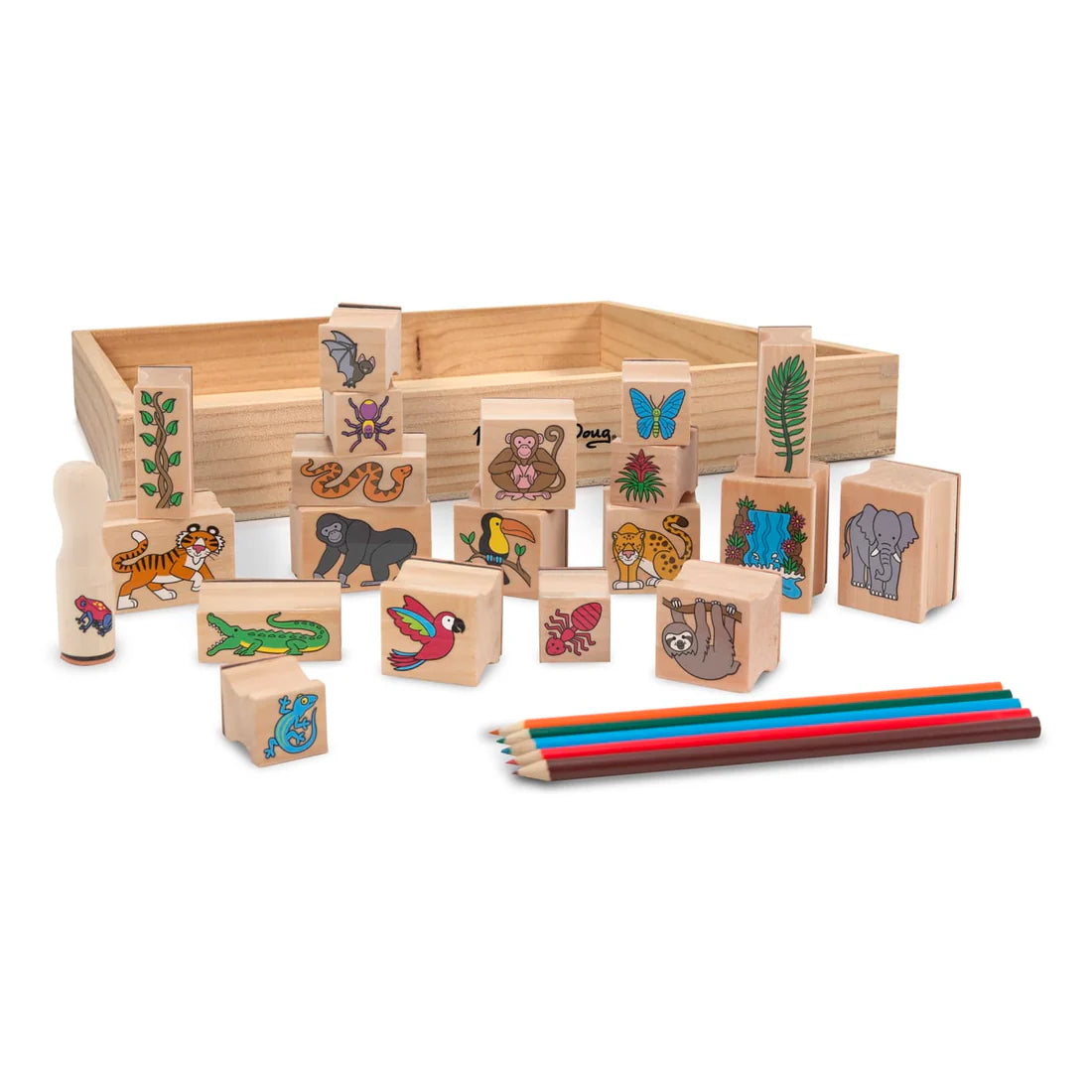 Melissa & Doug Stamp-a-Scene Rain Forest