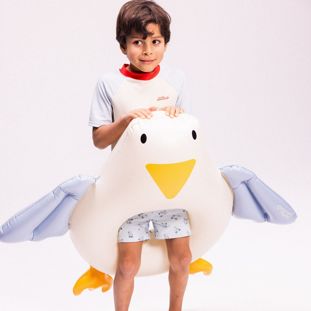 Swim Essentials Inflatable Swim Ring – Sunny Seagull (65 cm)
