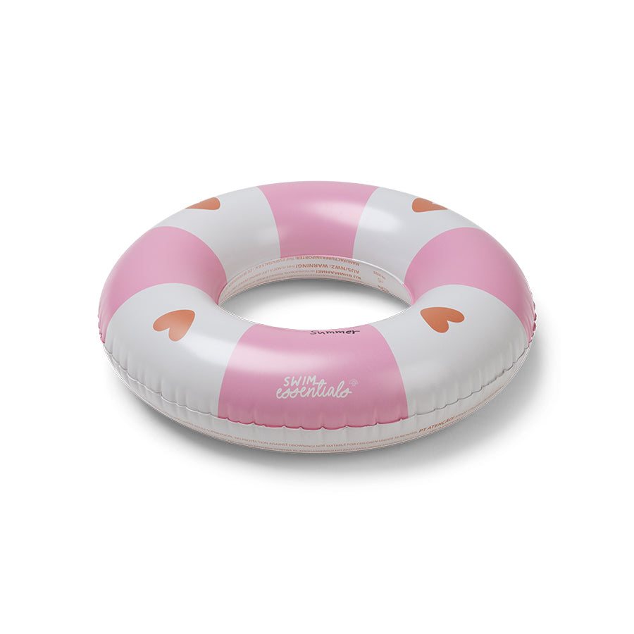 Swim Essentials Inflatable Swim Ring – Cozy Hearts (55 cm)
