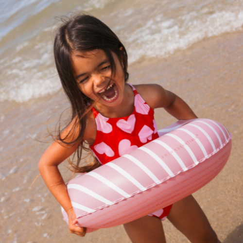Swim Essentials Inflatable Swim Ring – Stripes (55 cm)