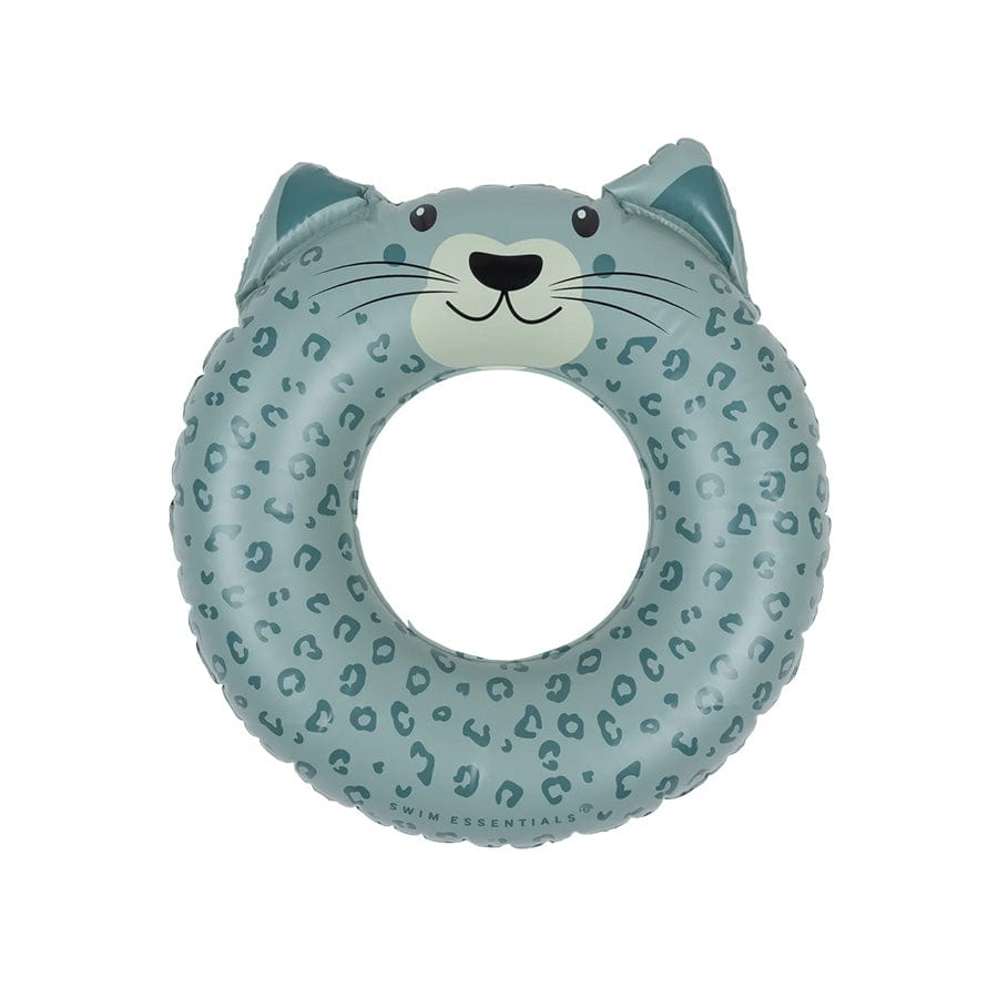 Swim Essentials Inflatable Swim Ring – Green Leopard (55 cm)