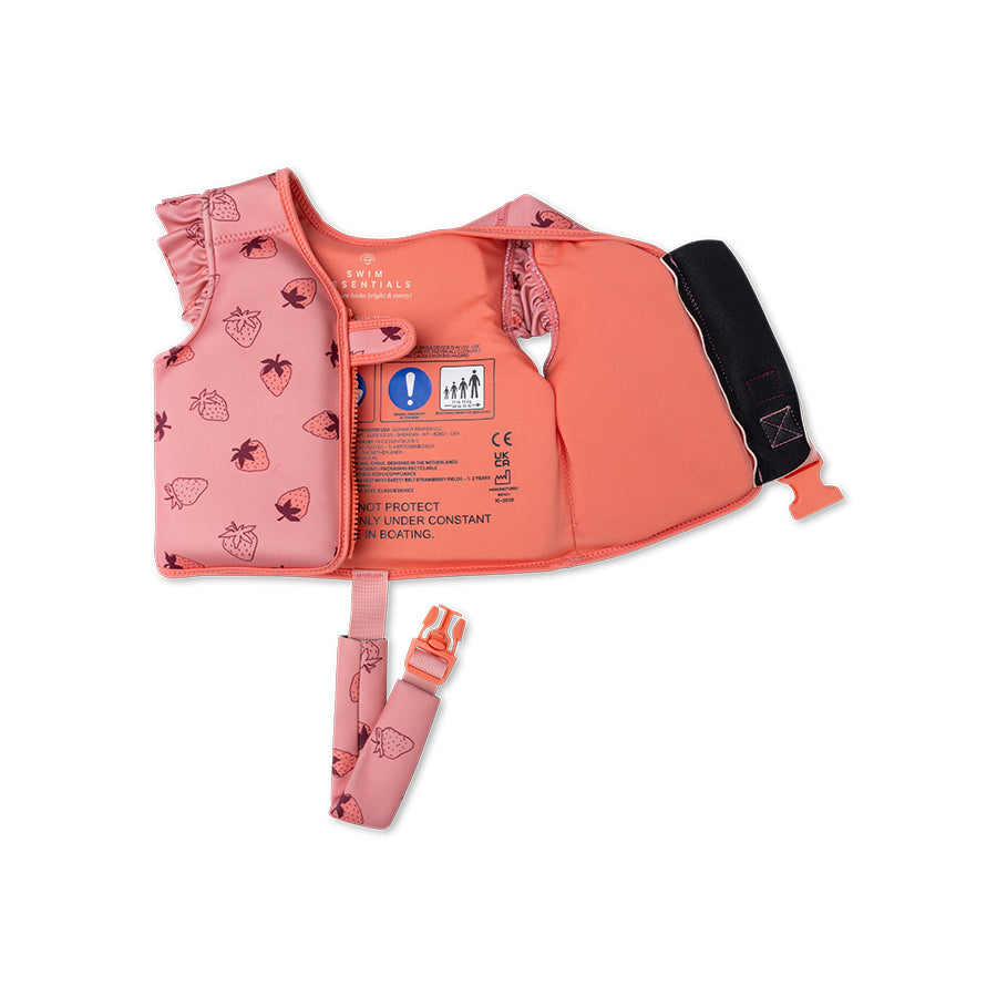 Swim Essentials Swimming Vest – Strawberry Fields