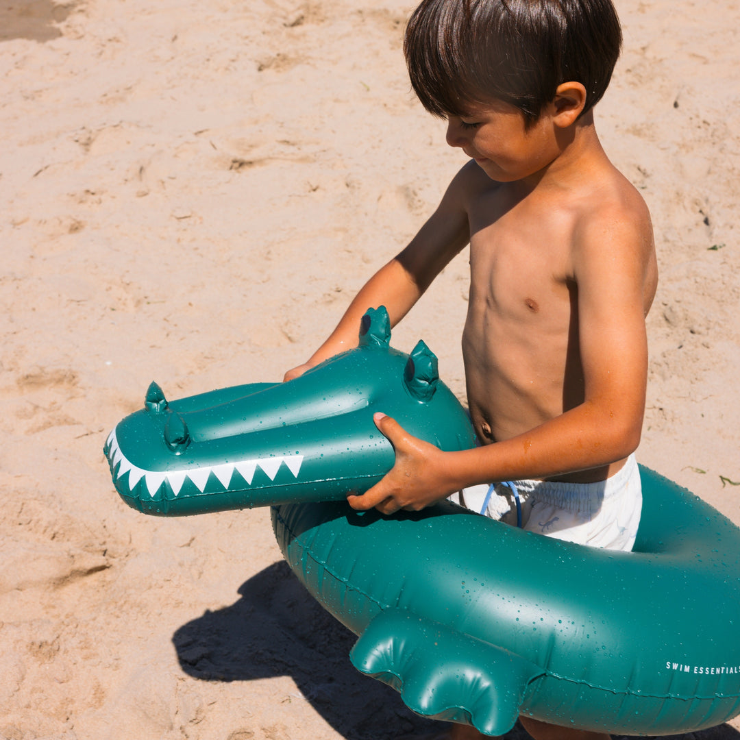Swim Essentials Inflatable Crocodile Swim Ring – Dreamscape (65 cm)