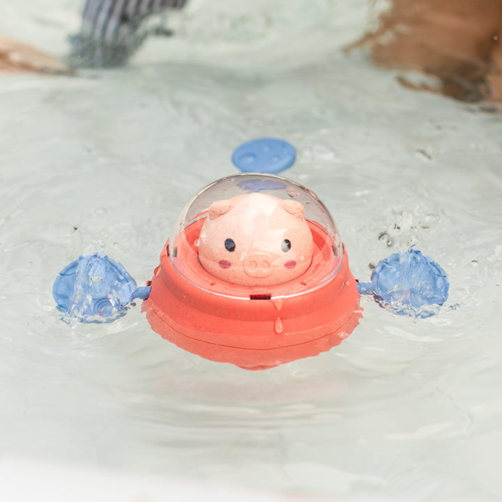 Tiger Tribe Bath Paddle Ship – Space Piggy