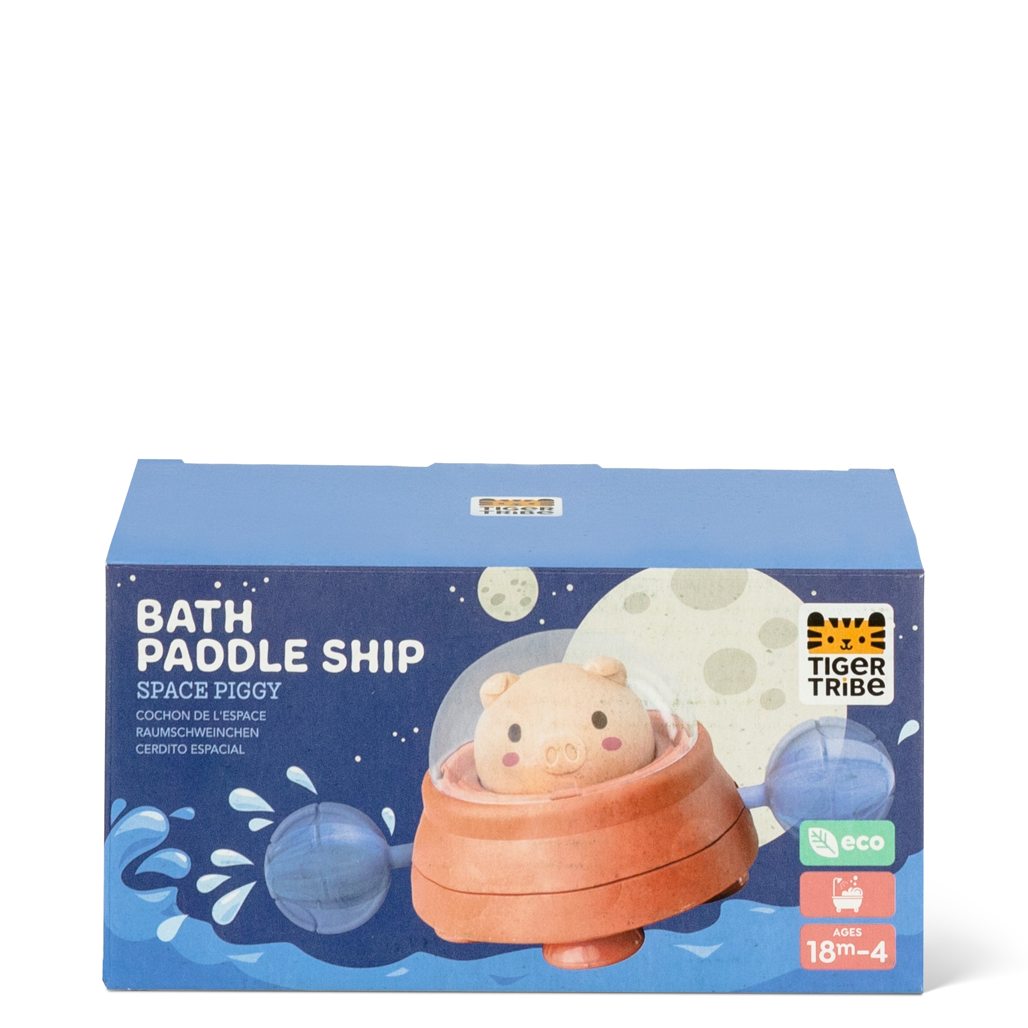 Tiger Tribe Bath Paddle Ship – Space Piggy