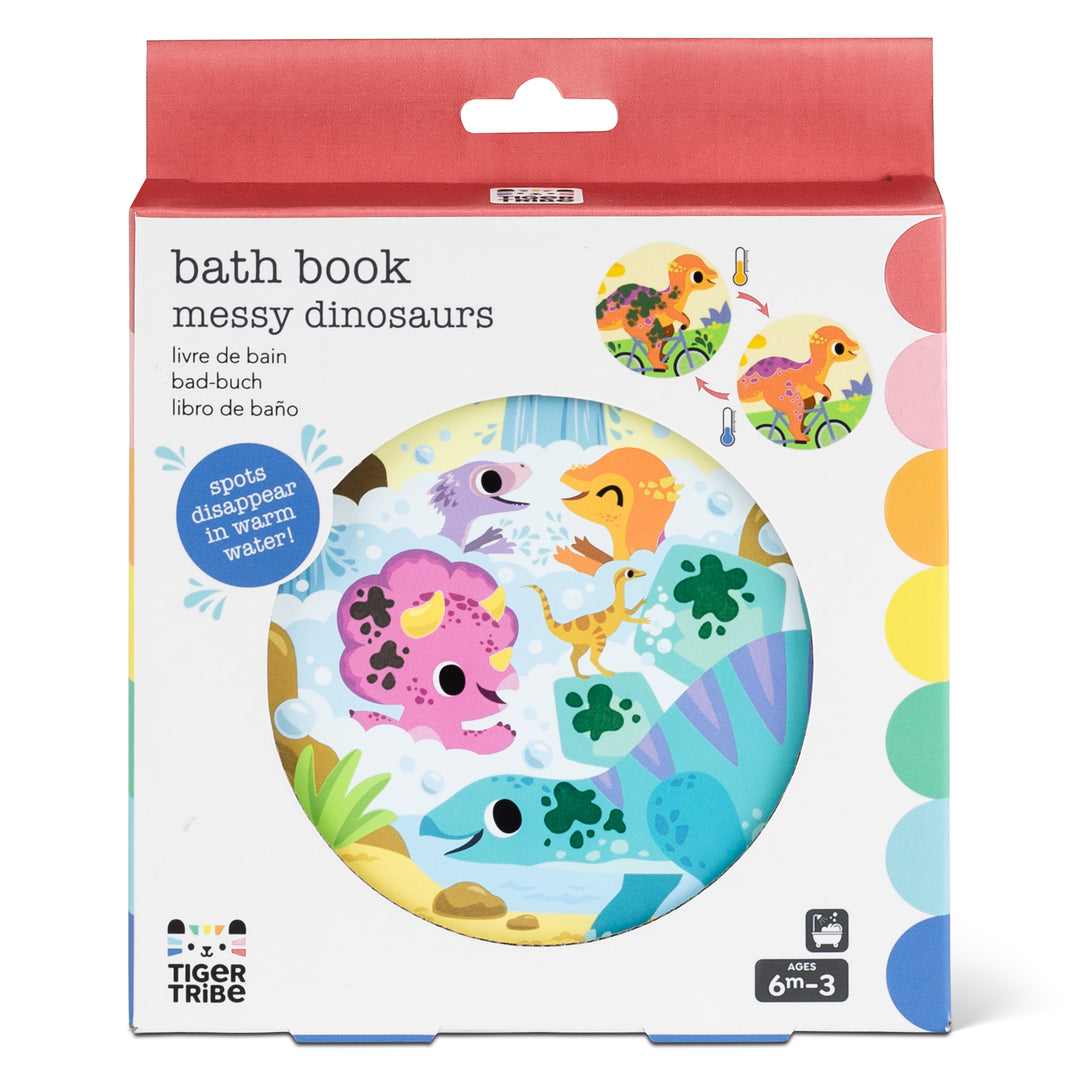 Tiger Tribe Bath Book – Messy Dinosaurs