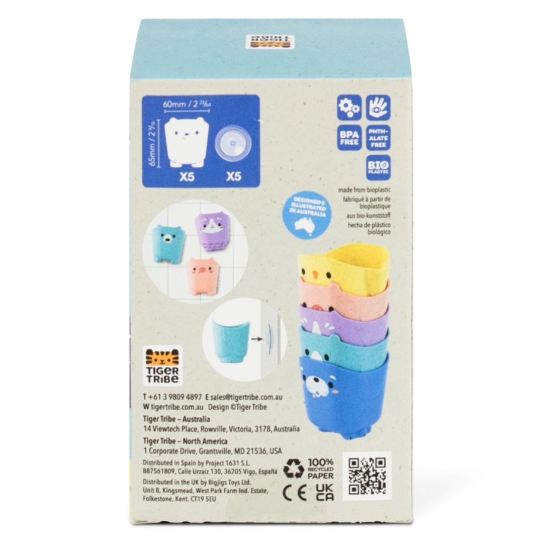 Tiger Tribe Pour &amp; Play – Animal Cups