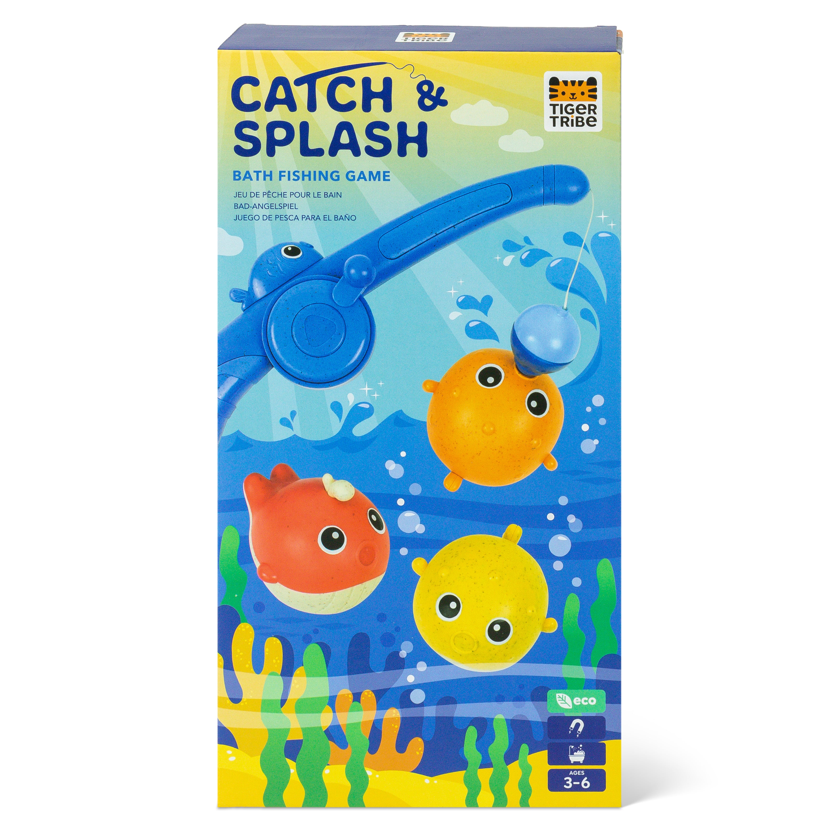 Tiger Tribe Bath Fishing Game – Catch & Splash