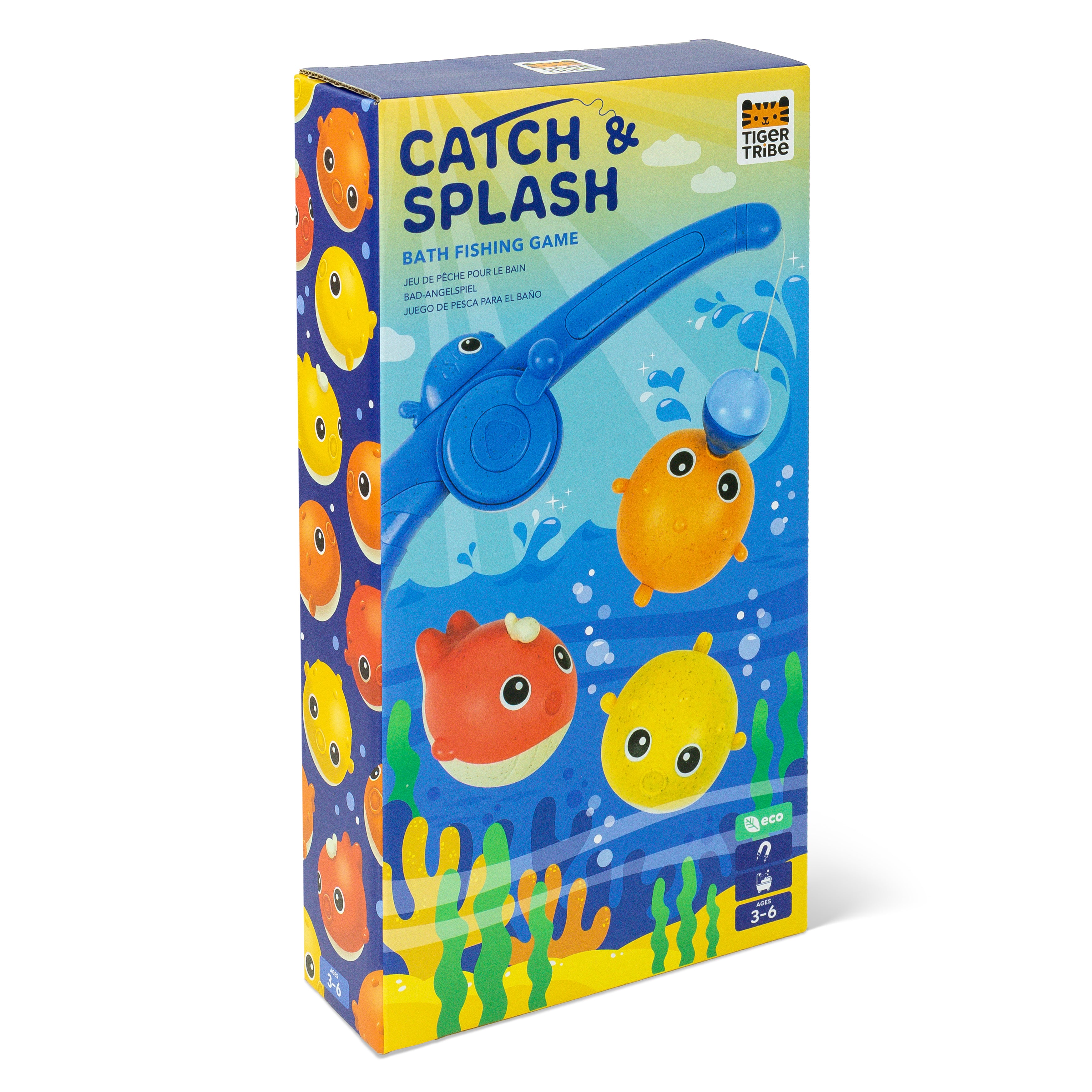 Tiger Tribe Bath Fishing Game – Catch & Splash