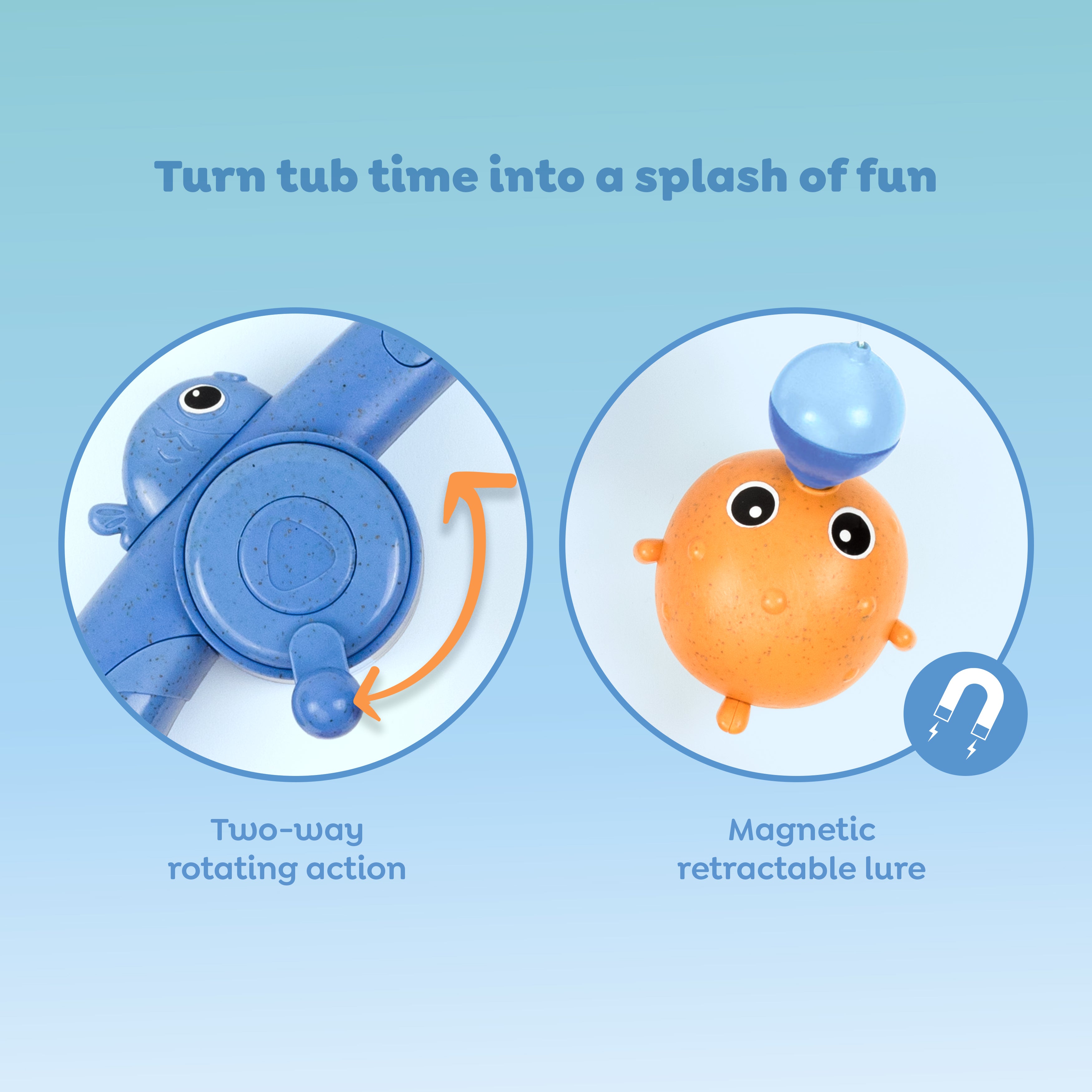 Tiger Tribe Bath Fishing Game – Catch & Splash