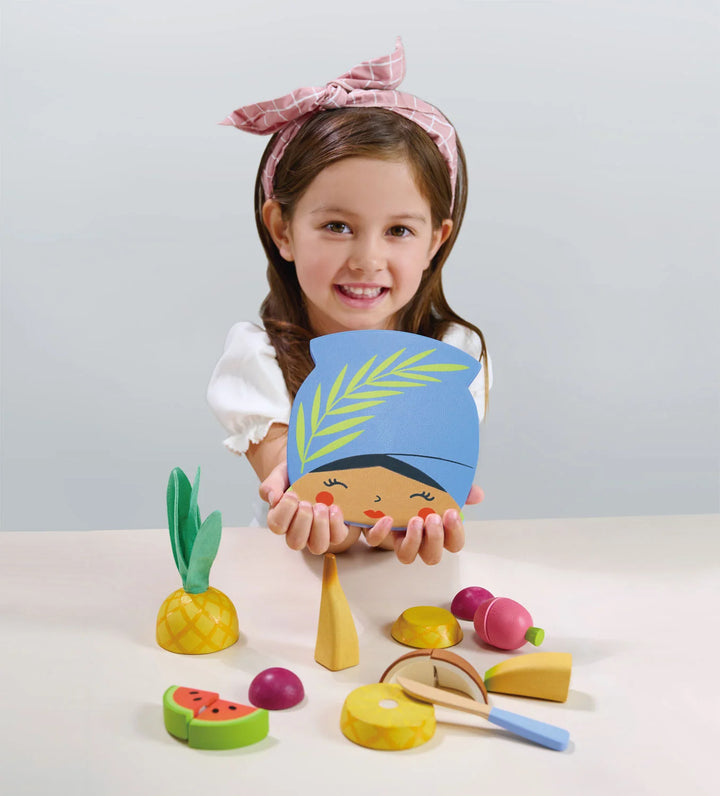 Tender Leaf Tropical Fruit Chopping Board