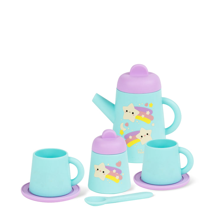 Tiger Tribe Silicone Tea Set – Starlight Party